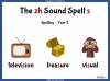 The zh Sound Spelt s - Year 2 Teaching Resources (slide 1/29)